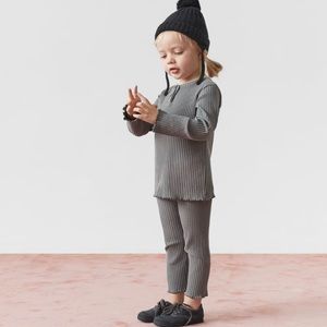 Zara essentials ribbed set